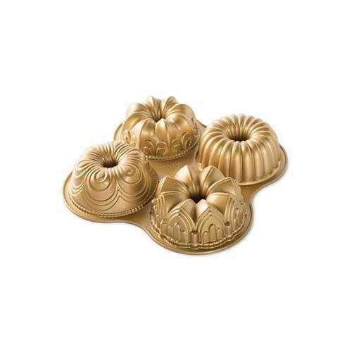 Nordic Ware - Moule à 4 gâteaux Bundt Quartet D...