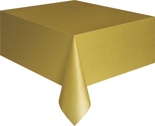 Table Covers Cotillon d'alsace - Nappe or plastique rectangulaire 135x270 cm 0011179050840 (0011179050840)
