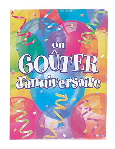 Happy Birthday Invitations Un goûter d'anniversaire code EAN 0011179272747 