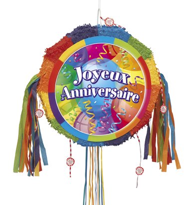 Piñata Joyeux Anniversaire
