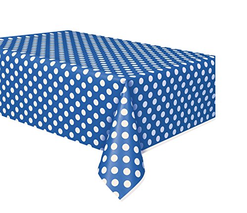 Nappe en plastique Motif à pois 2,7 m x 1,4 m
