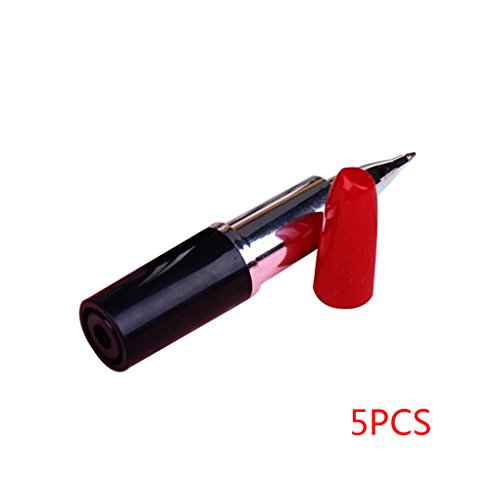 Forme 5pcs lipstic pen papeterie créative lipst...