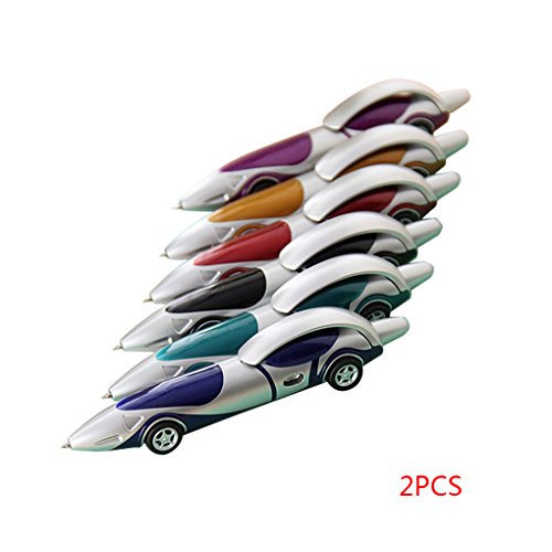 2pcs drôle de nouveauté cartoon car shape styli...