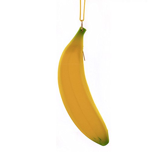 Mode unique forme banana silicone portable peti...