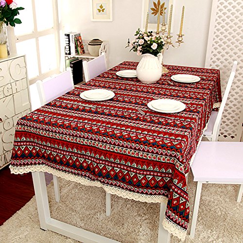 Rectangulaire patterned table vintage bohemia e...