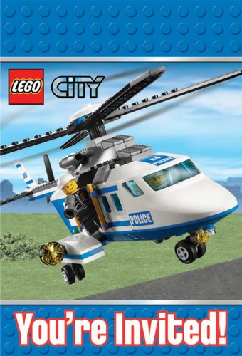 Carton d'invitation lego