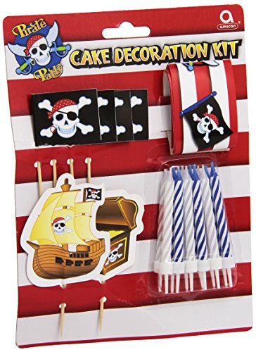 Amscan KIT DECO ANNIVERSAIRE PIRATE 19PCS code EAN 0013051368258 