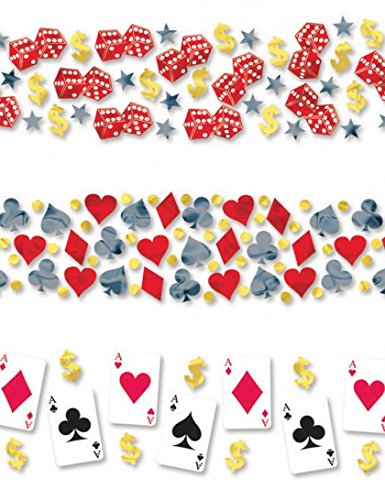 Confettis de table casino (34 g)