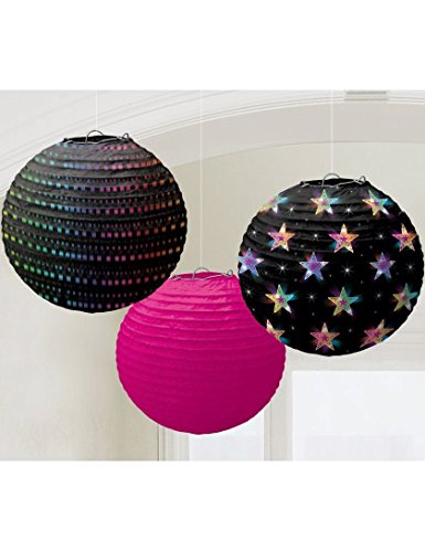 241222 24 cm années 70 disco fever papier lante...