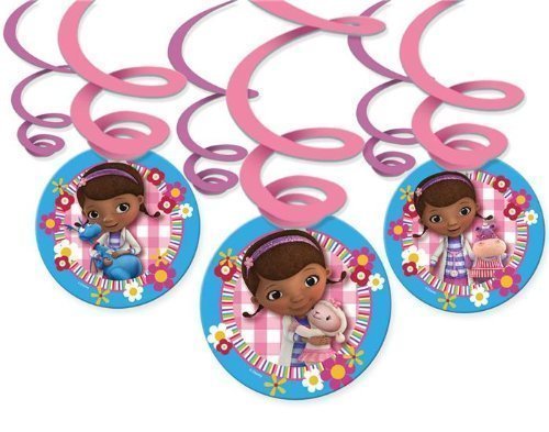 Amscan International Doc McStuffins Swirl Décor...