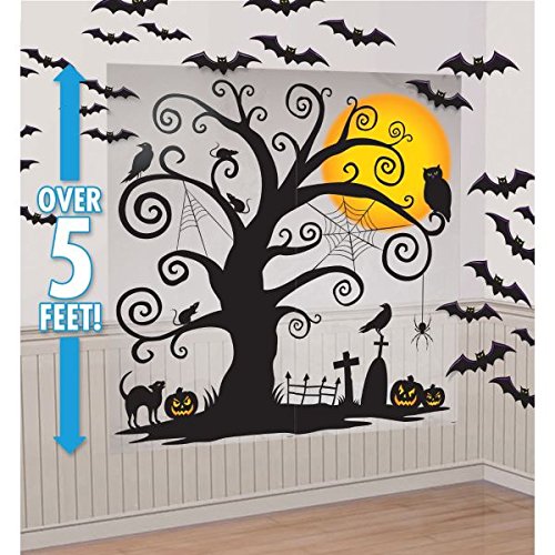 Mise en scène murale famille friendly mural déc...