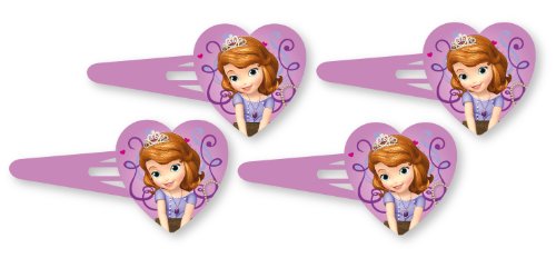 - 4 barrettes princesse sofia
