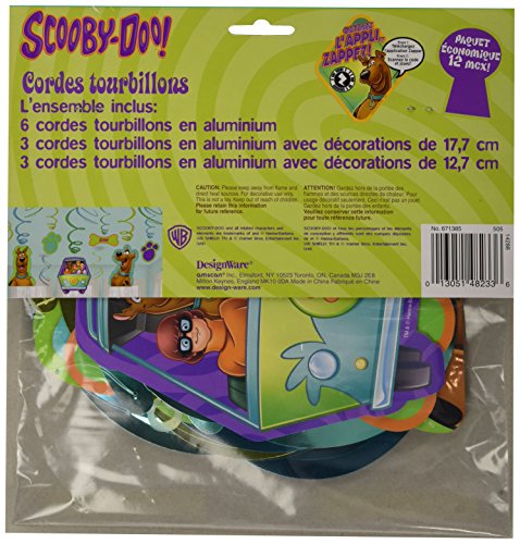12 Décorations de fête Scooby-Doo
