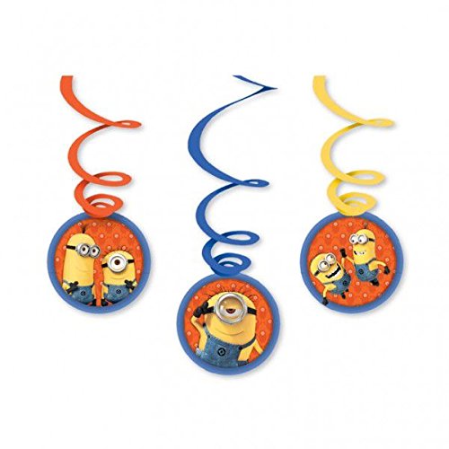 3 Suspensions Minions - Taille Unique