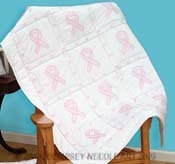 Jack Dempsey Tour blanche estampillée Quilt Top 38 « X 58 »-rubans code EAN 0013155620603 