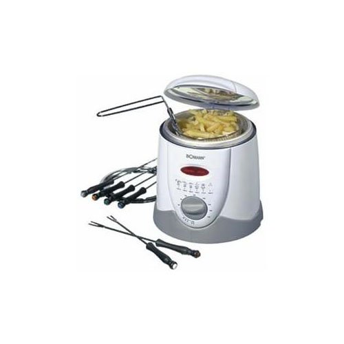 Ff r1290cb friteuse + fondue-blanc