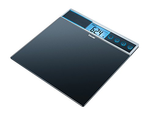 Gs 39 pèse-personne en verre avec fonction vocale