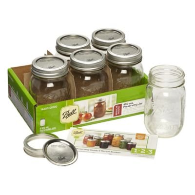 Lot de 6 bocaux en verre pour confiture maison ...