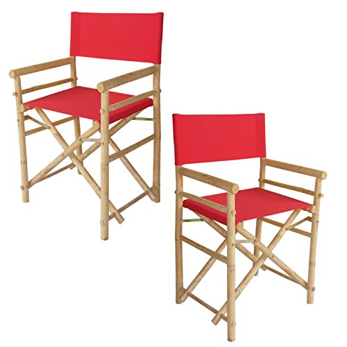 zew Chaise de réalisateur, rouge