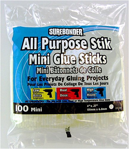 FPC Colle tout usage stik mini sticks-.28-inch x 4 100/pkg, d'autres, multicolore 0018239317660 (0018239317660)