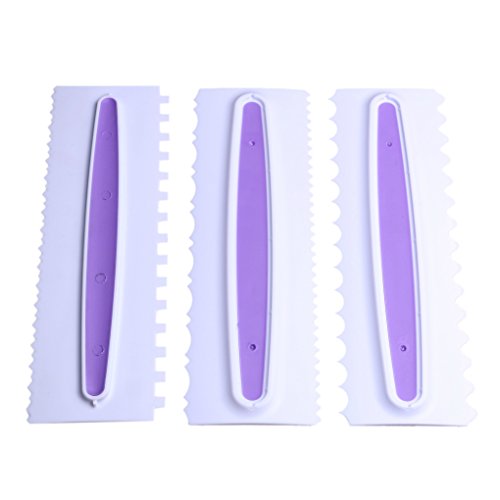 Sawtooth cake forme crème plastique lisse scrap...