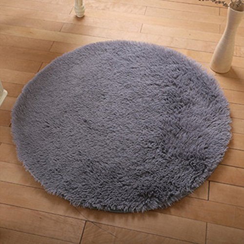 Doux area shaggy round rug salon tapis chambre ...