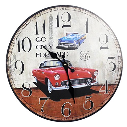 Accueil quartz mur pointer horloge chiffres gra...