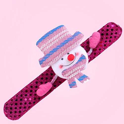 Elenxs Bracelet Noël Cercle Clap Lumière cadeau...