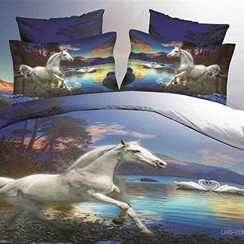 Haute qualité 4pcs / set complet literie parure...