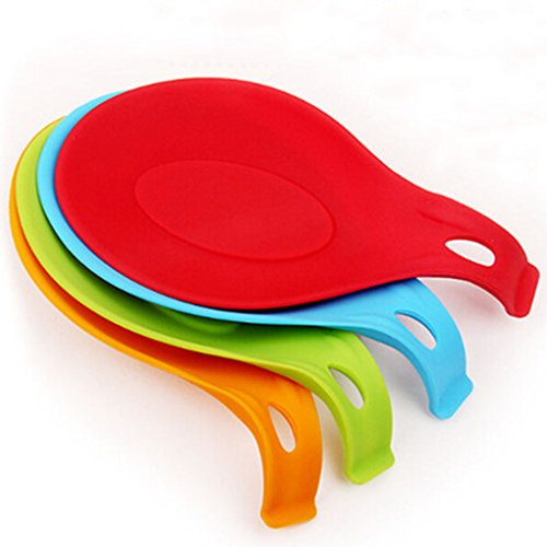 Multipurpose spoon silicone rest pad food grade...