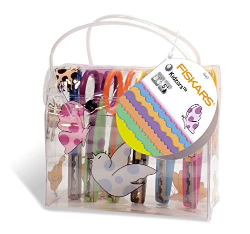 443 kidzors set de 6 ciseaux oiseau/poulet/coch...