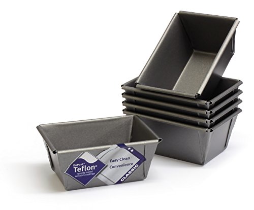 Mini Moule Ã  Cake set de 6 PiÃšces Anti-AdhÃ©r...