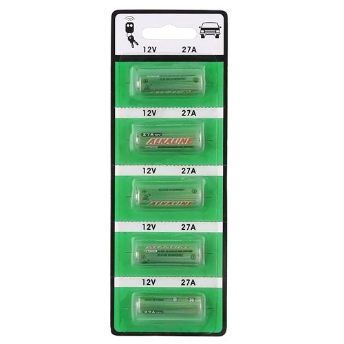 KIT de 5 piles Batterie 27A G27A K27A V27GA VR2...