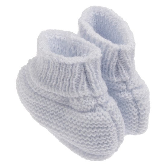  Chaussons tricot Bleu Naissance de P'tit bisou code EAN 00232047 
