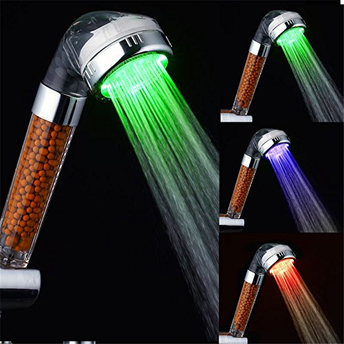 Pommeau de douche douchette filtration led spa ...