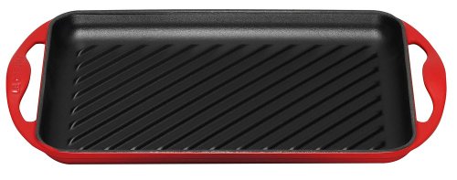 Grill rectangulaire 32,5 x 22 cm cerise 2012600...