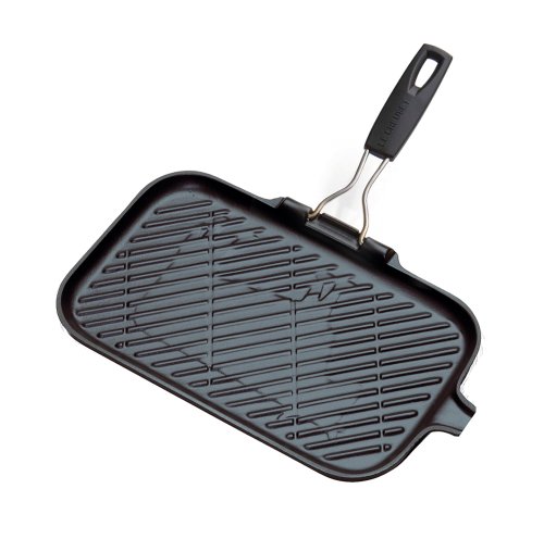 Grill viande rectangulaire noir 20049000000400