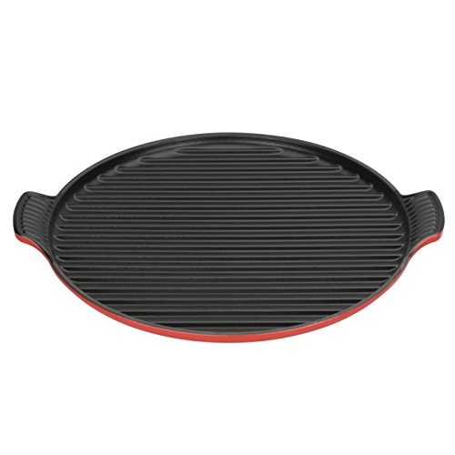 0024147220589 gril rond géant fonte cerise 32 cm