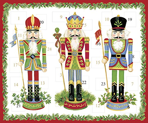 Advent carte de voeux motif casse-noisettes