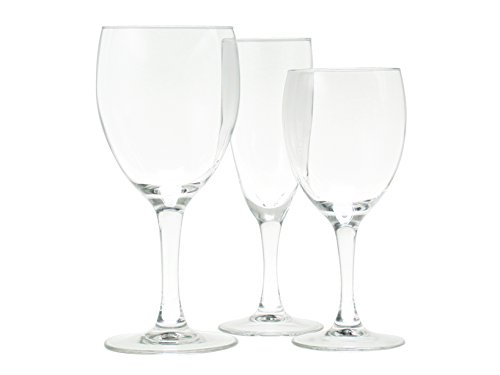 ARCOROC Luminarc Elégance Set Vap à Eau, Verre, Transparent, 24,5 cl, 12 Pièces code EAN 0026102374054 