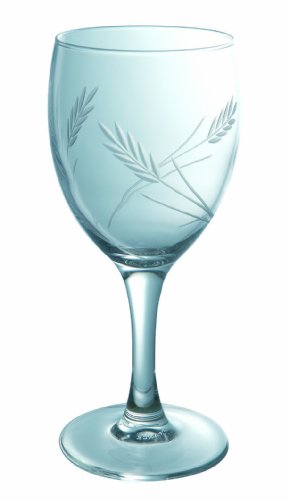 1907210 verres à pied gerbe 19 cl - lot de 3