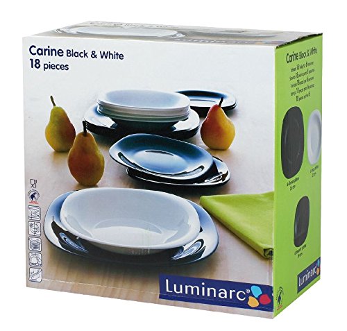 Luminarc Carine Service de Table, Forme Carrée,...