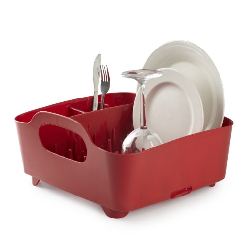 330590-505 tub egouttoir vaisselle rouge