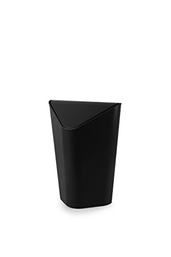 Umbra 086900-040 poubelle d'angle noir 36,83 x 27,94 x 27,94 cm code EAN 0028295433617 