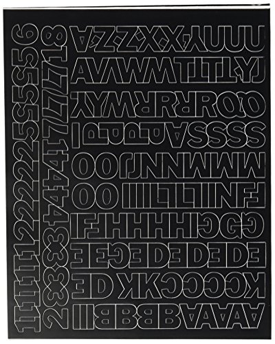 Permanente adhésif vinyle lettres & numéros 3/4 "-gothique/noir 0029211321315 Duro Decal