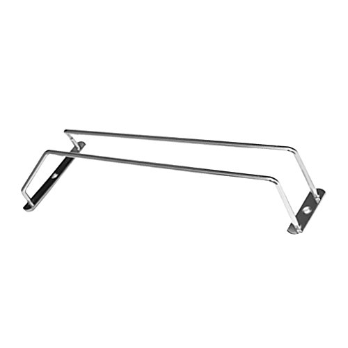 Orgenisateur Porte-verres en Fer Chromé Support...