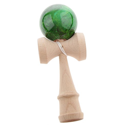 Kendama Japonais Traditionnel Marbre Bois Jouet...