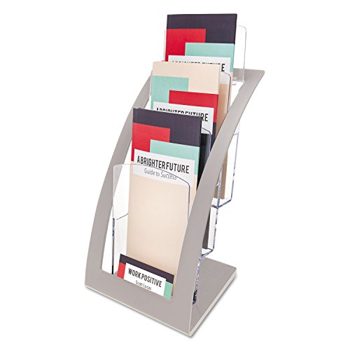 deflect-o Deflect-o Porte-magazines contemporain Argenté - 33 x 15.5 x 17 cm 0031111353464 (0031111353464)