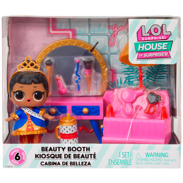 Coffret mobilier avec mini poupée L.O.L