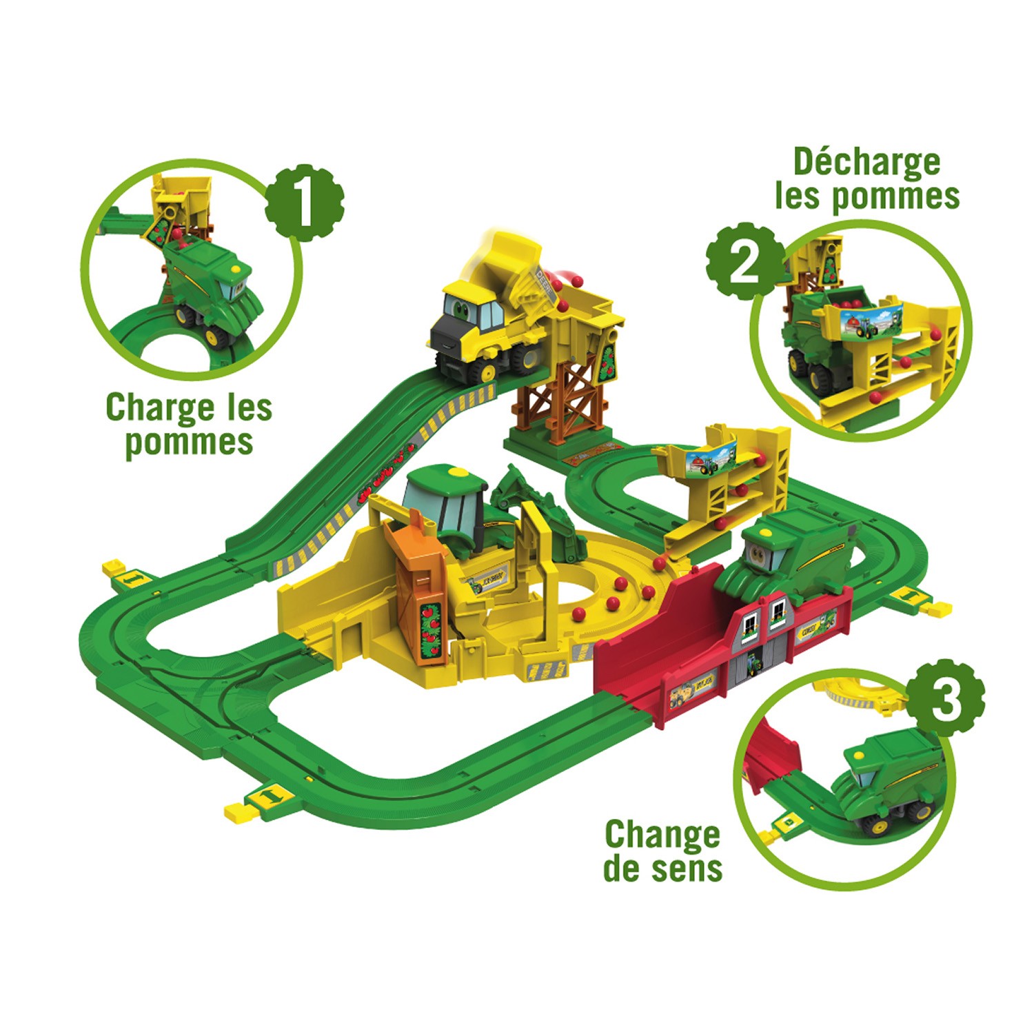 Circuit Big Loader Johnny Tracteur TOMY